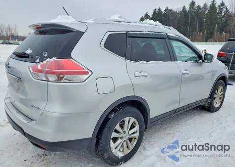 2015 Nissan Rogue S из США, поврежденный, VIN KNMAT2MV5FP580553